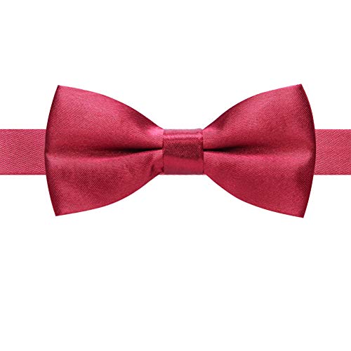 image for AUSKY 4 Packs Adjustable Pre-tied Bow Tie for Infant Newborn baby boys