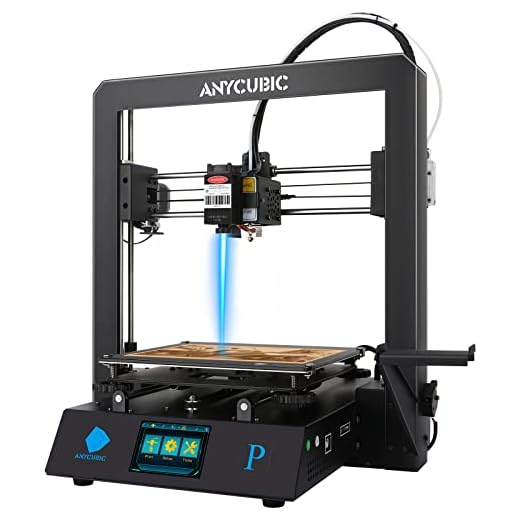 ANYCUBIC Mega Pro Impresora 3D, con impresión 3D (210×210×205mm) y grabado láser (220×140mm), soporta filamento PLA de 1.75mm