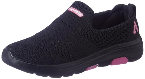 Aqualite Women NEXA(Advance) Shoes, Black/Pink, 4 UK/India (B0D95TPZV6) Amazon Price History, Amazon Price Tracker