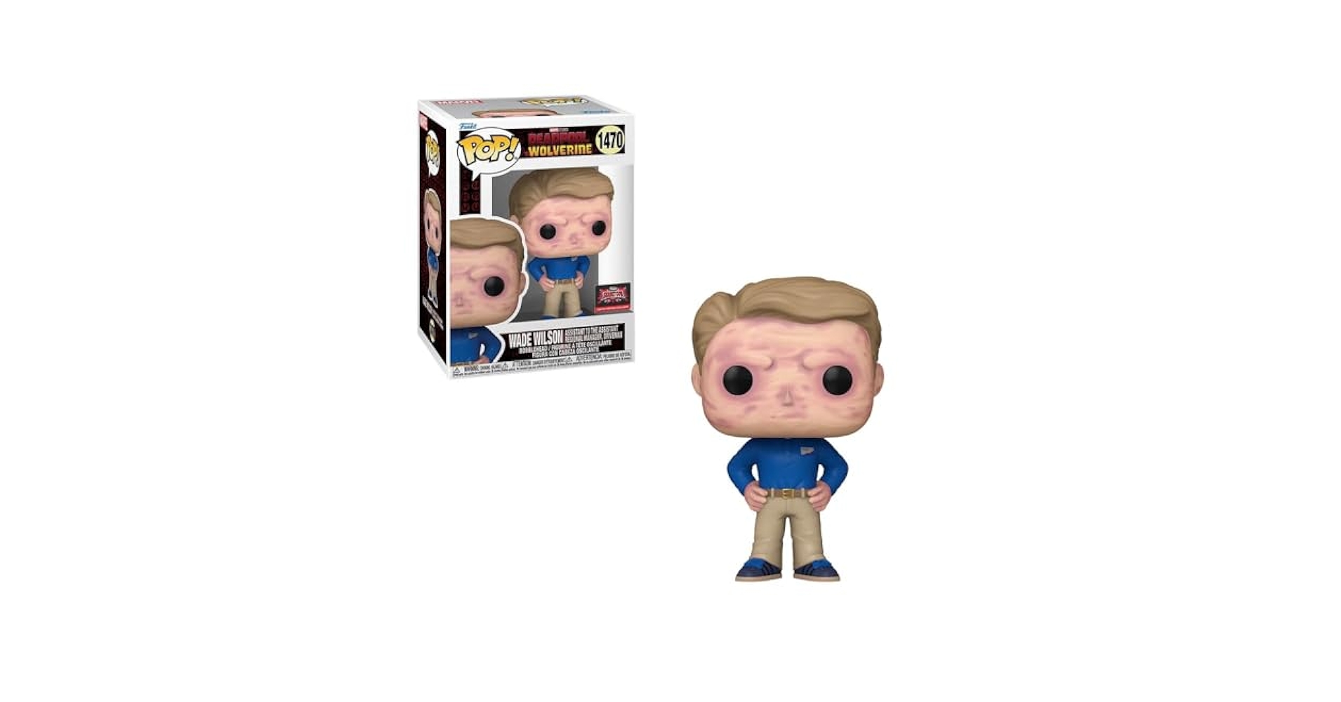 Amazon.com: POP! Deadpool & Wolverine (2024) - Wade Wilson