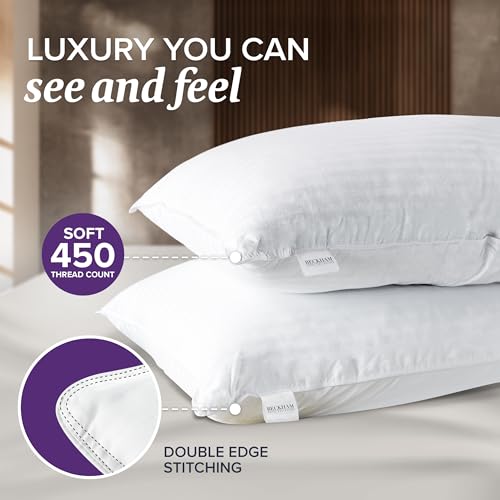 Beckham Hotel Collection Bed Pillows Queen/Standard Size Set Of 2 thumb #5