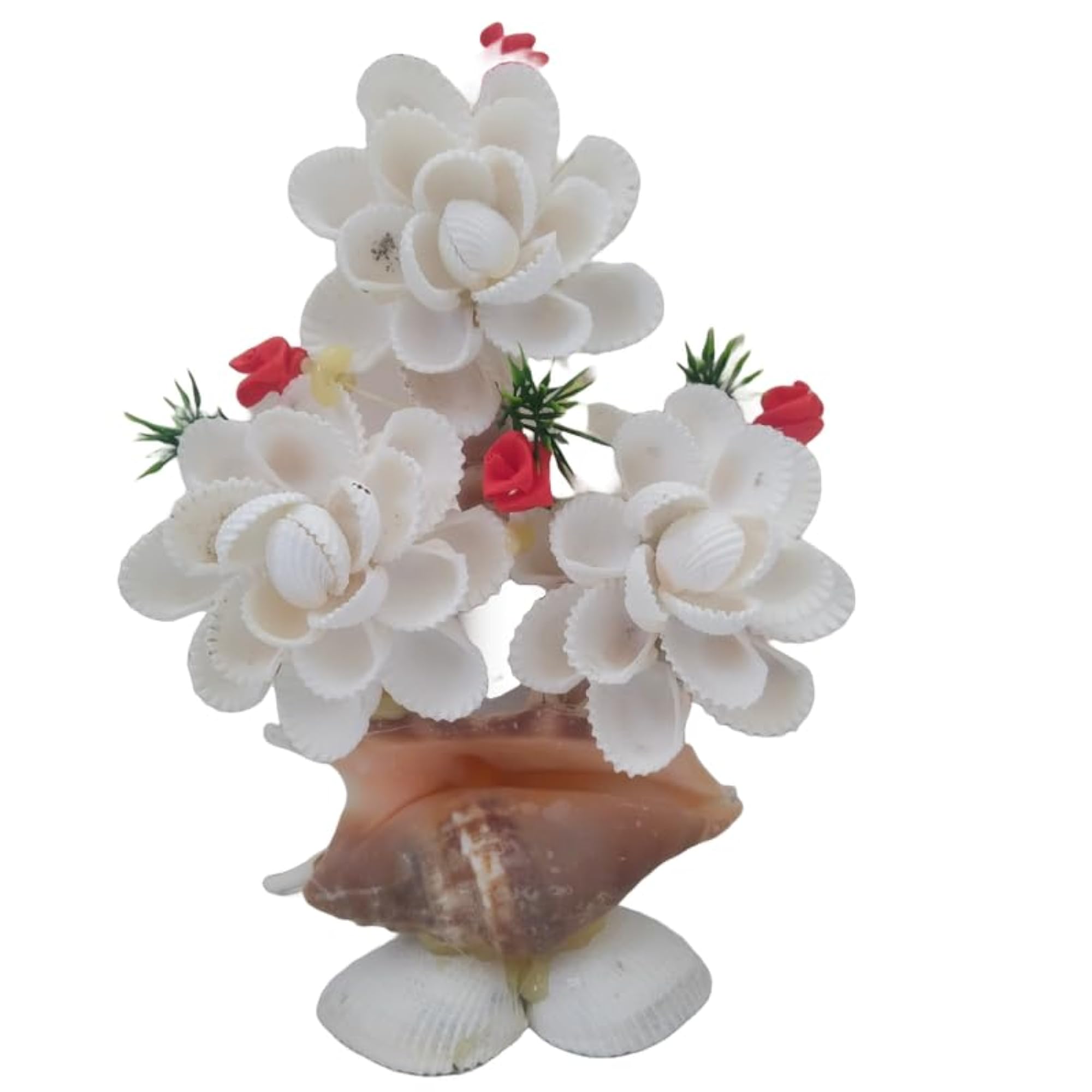 Handcrafted Sea Shell Flower Decorative Showpiece