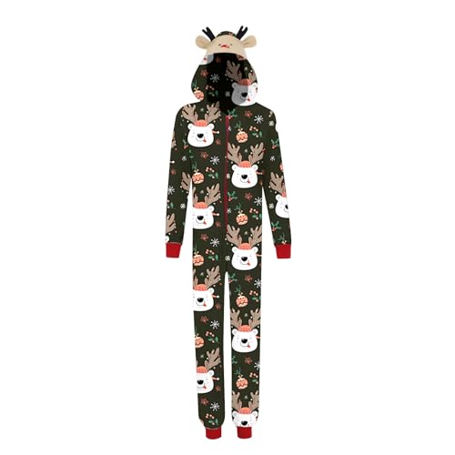 Ensembles pyjamas famille Noël à capuche pour des souvenirs complices
