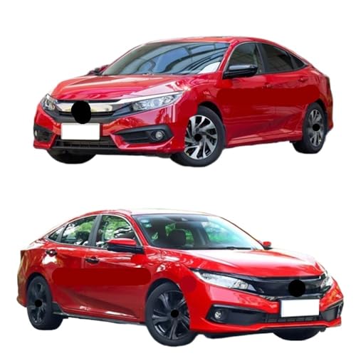 Couvercle de sourcil feu phare chrome pour Civic 10th 2016-2021 - 7