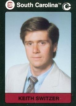 Autograph Warehouse 97103 Keith Switzer Swimming Card South Carolina 1991 Collegiate Collection No. 146