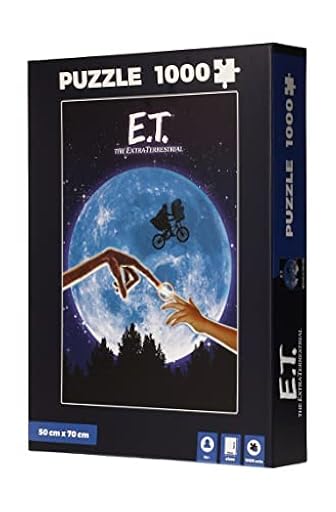 SD Toys - Puzzle 1000 Piezas de la Película E.T., Rompecabezas 45 x 66 cm | Ya disponible en tu tienda friki favorita! En mundofriki.es! SD Toys - Puzzle 1000 Piezas de la Película E.T., Rompecabezas 45 x 66 cm | Ya disponible en tu tienda friki favorita! En mundofriki.es!