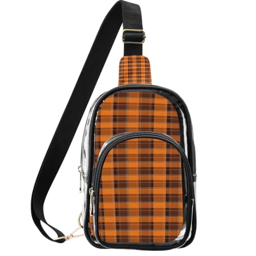 Bolsa transparente linqin antiatascos con costuras reforzadas para estadios