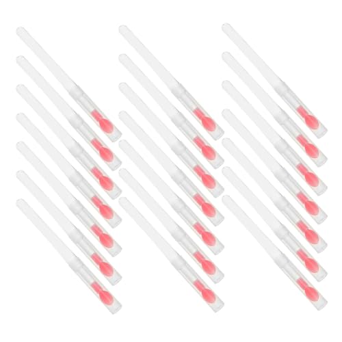 Applicateurs de rouge à lèvres portables lot de 60 pinceaux estompeurs en silicone