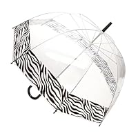 A2Z Ladies Clear Bubble Umbrella Transparent Dome Canopy Ultra Waterproof Wind Resist Soft Handle Hearts Butterfly Animal Sauage Dog Leopard Classic Umbrellas Heavy Rainfall Streets Walking Brolly
