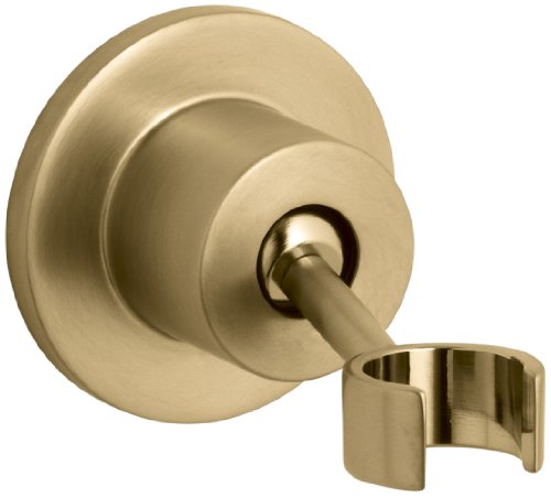 Kohler K-975-BGD Stillness Adjustable Wall-Mount Bracket, Vibrant Moderne Brushed Gold