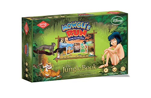 KAADOO Disney Mowgli’s Run Escape from Shere Khan-Board Game (Get 1 Card Game Free Worth of Rs.199/-)