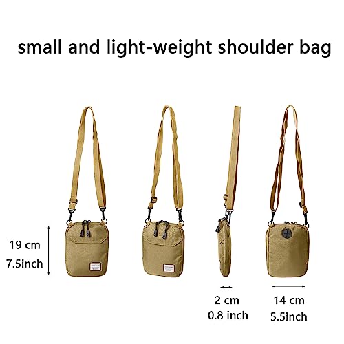 Image of SEAFEW Mini Crossbody Bag Shoulder Bag for Men, Small Messenger Satchel Bag for Women