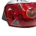 PJBBMED Compatible With SEAT Ibiza 2013-2015 2016 2017 Halogen Version Tail Light Rear Brake Turn Signal Lamp Without Bulb(Only 1 Right)