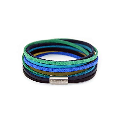 Preisvergleich Produktbild kOmMa5 Design Wickel-Armband Unisex, Ronja, S
