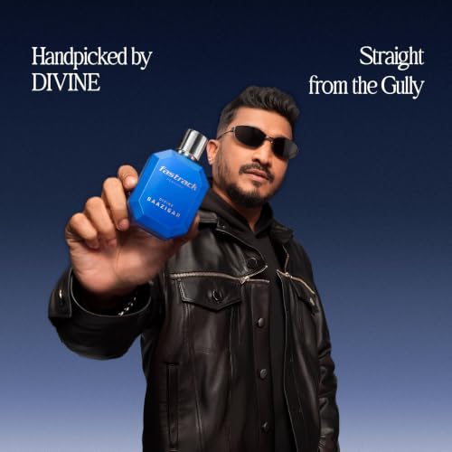 Image of Fastrack X DIVINE Baazigar |Perfume for Unisex | 100 ml EDP |Long lasting Smell | Fresh Aqua scent for Unisex | Best gift for Men & Women | Celeb Perfume