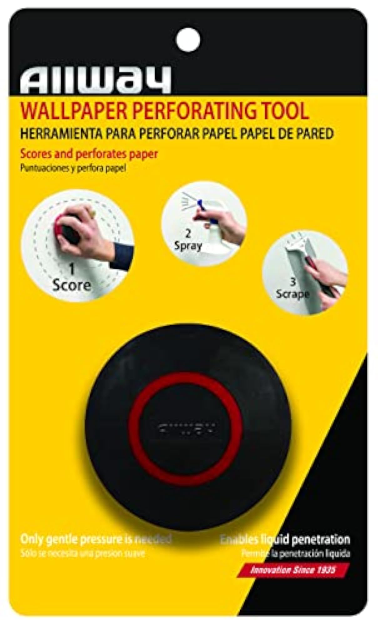 Wallpaper Perforating Tool for Easy Application