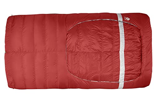 Sierra Designs Backcountry Bed – 20 Degree Down Sleeping Bag, Zipperless Design, 650 DriDown Insulation, Camp and Backpacking Bed (Duo)