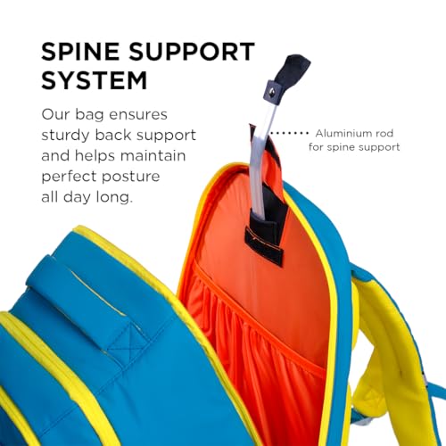 Image of Ergo43 Classic Ergonomic School Bag | Posture & Spine Support, Lumbar Padding, Lightweight | 34L Daily School Backpack