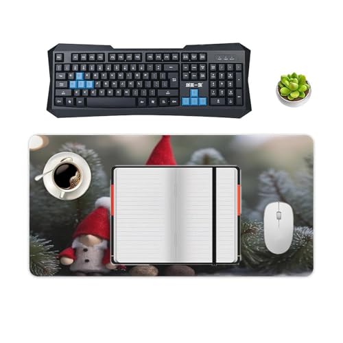 Christmas Gnome Gaming Mouse Mat Large Desk Pad miniatura 4