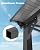 GarveeLife 10'x 14' Gazebo for Patio, Pergola with Sloped Roof, Wall Mounted Gazebo, Aluminum Frame Pergola, Outdoor Patio Awnings for Deck, Porch, Lawn, Backyard