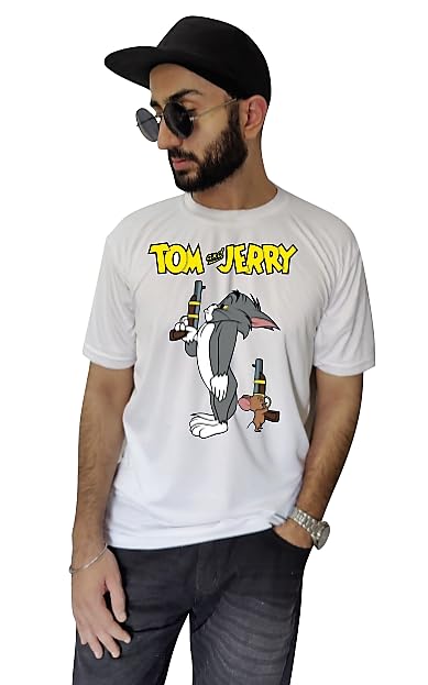 TOM and JERRY WHITE SARINA T-SHIRTS
