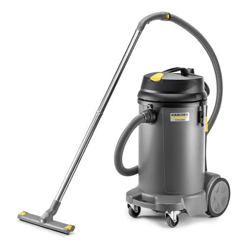 Kärcher NT 48/1 Aspiratore Solidi-Liquidi Professionale, max 1380W, contenitore in