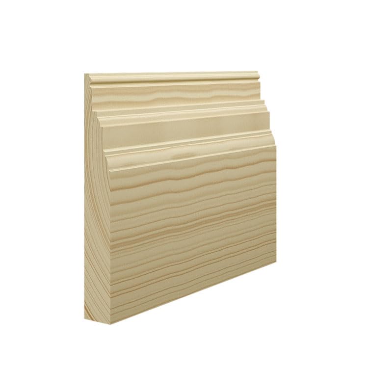 Imperial Pine Skirting Board - 144mm x 21mm x 4200mm, unprimed