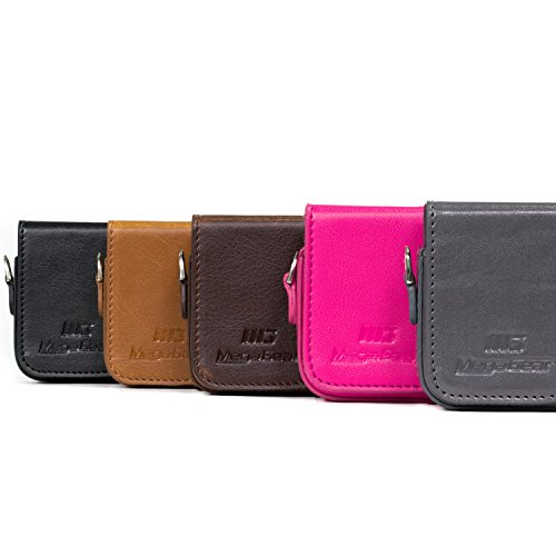 Funda de cuero MegaGear para cámaras Canon PowerShot SX620 HS y similares miniatura 7