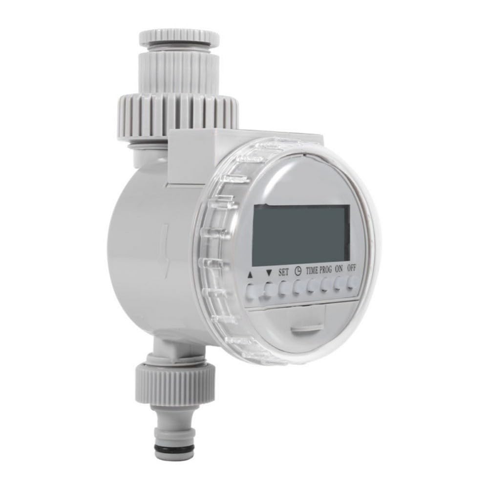 Zasilany energią słoneczną automatyczny zegar nawadniający z wyświetlaczem LCD do nawadniania i ogrodu