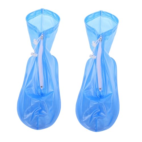 Uonlytech 1 Pair Thickened Rainproof Water Boots Covers for Men Women Outdoor Sports Travel