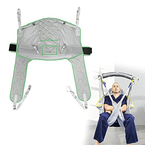 Imbracatura per Toilette Ascensore per Pazienti, Imbracatura per Ascensori per Pazienti per Tutto Il Corpo, Sollevatore per Pazienti per Vasca da Bagno Riutilizzabile Imbracatura per Gambe Divise per