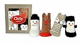 Trumpette Baby Boy's Sock Set-4 Pairs Sockshosiery, chilly/assorted Neutrals, 0-12 Months