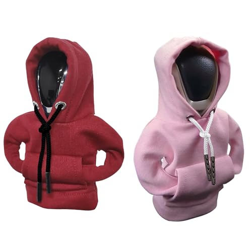vvag Gear Shift Hoodie, Hoodie Car Gear Shift Cover, Car