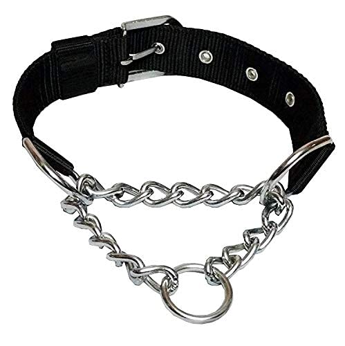 Toms Pet Mall Dog Choke Pet Nylon Half Chain Collar Half Choker Stainless Steel Dogs Collars 1 Piece Size - 1.25 inch Large (Color May Vary) 1 Pcs Pack (B0BB3X36ZR) Amazon Price History, Amazon Price Tracker