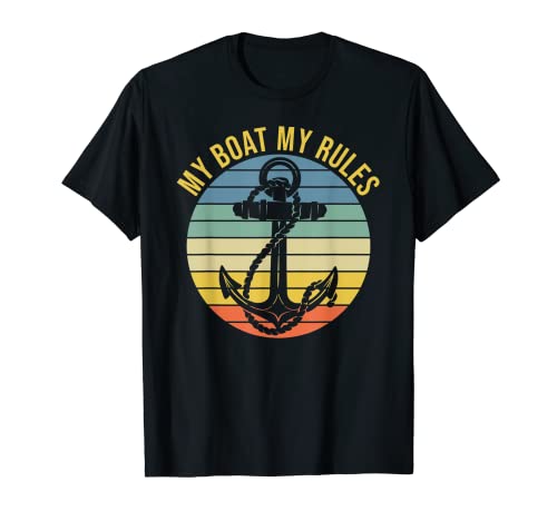 My Boat My Rules Camiseta
