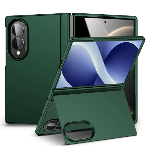 Coque Samsung Z Fold 8 verte idéale pour regarder vos vidéos avec béquille