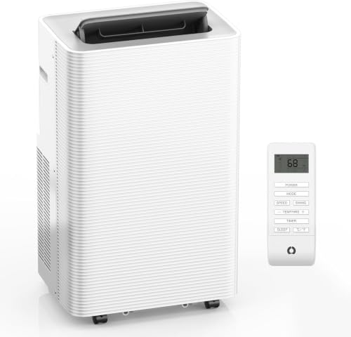 Image of Portable Air Conditioners,14000 BTU 3-in-1 Portable AC unit for Rooms up to 450 Sq. Ft, Featuring 24H Timer, Smart Sleep Mode, Window Kits Included, Perfect for Bedrooms, Kitchens, and Apartments