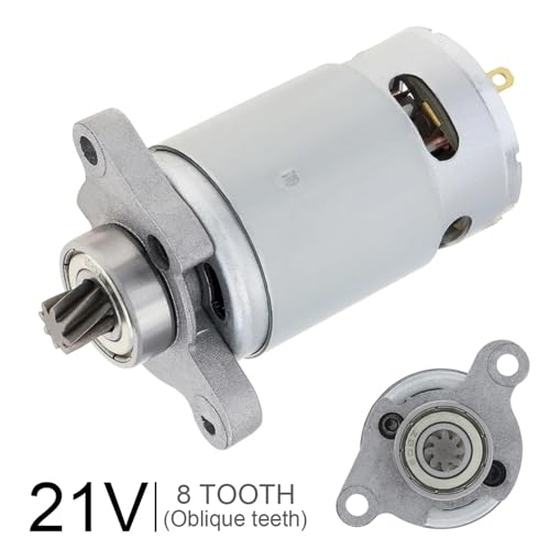 Motor de CC RS550 de 8 dientes para solucionar pérdida de potencia 2