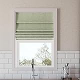 Sun Zero Seraphina Textured Total Blackout Cordless Roman Shade, 35