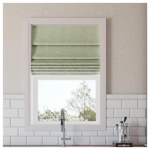 Sun Zero Seraphina Textured Total Blackout Cordless Roman Shade, 27" x 64", Sage Green
