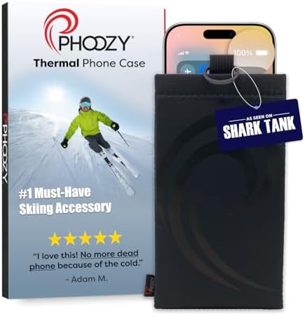 PHOOZY Apollo II Thermal Phone Case – Best Phone Protection Gift for Skiers