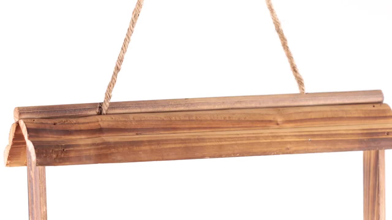 Mangeoire à Oiseaux Extérieur Relaxdays En Bois De Sapin - 18,5x17x14 Cm, à Suspendre Ou Poser