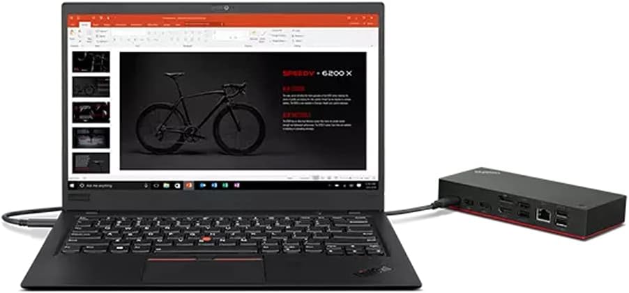 Lenovo ThinkPad Universal USB-C Dock-40AY0090 : Electronics