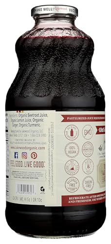 Image of Lakewood Organic Beet Ginger Turmeric Juice, 32 FZ