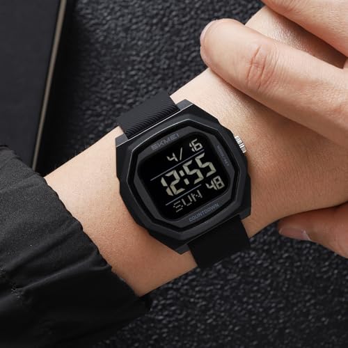 SKMEI Unisex Digital Watches Men's Military Watches Waterproof4