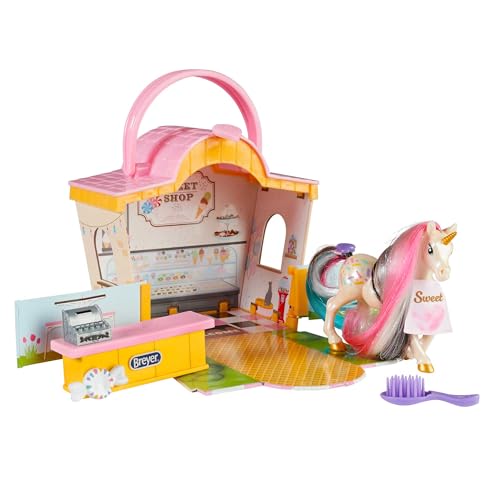 Breyer Mane Beauty Li'l Beauties Sweet Shop : salon de coiffure équestre