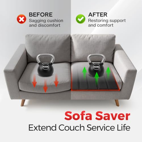 Image of Comfyanno Couch Cushion Support Board for Sagging 3-Seat Sofa, 24 inch x 48 inch