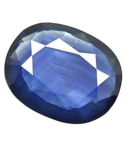 Saphir bleu de Ceylan 6,25 ratti pierre de naissance idéale pour cadeau d'anniversaire