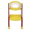 Wakects Toiletbril voor kinderen, opvouwbaar, toiletbril voor kinderen, met antislip ladder en handgrepen, toiletbril…