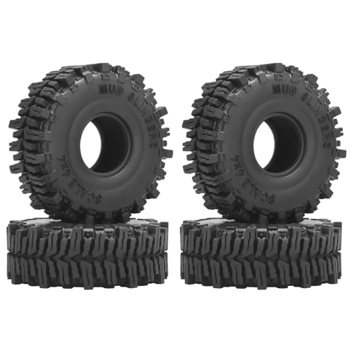 Tires, Daitoku 62 * 22mm 1.0 Mud Slingers Rc Crawler Tires For 1/24 Scx24 1/18 Trx4m - Style A